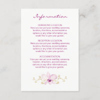 Tropical Purple Orchid Watercolor