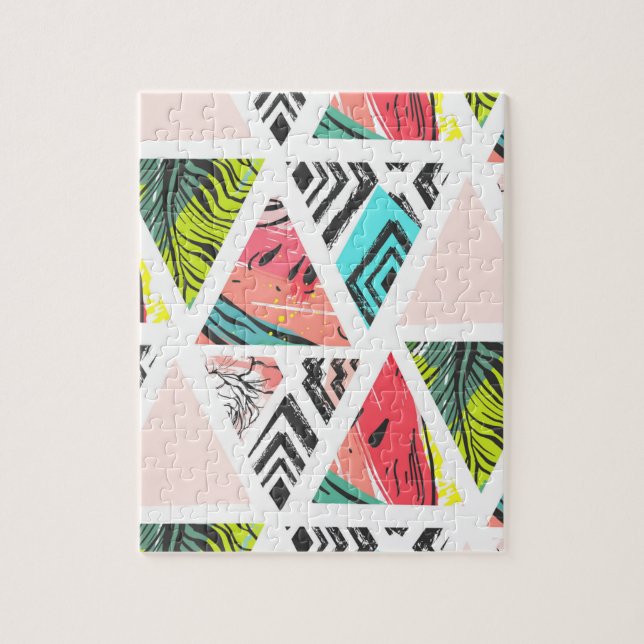Tropical Puzzle (Vertical)