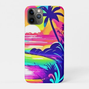 Tropical Rainbow Beach Dream Case-Mate iPhone Case