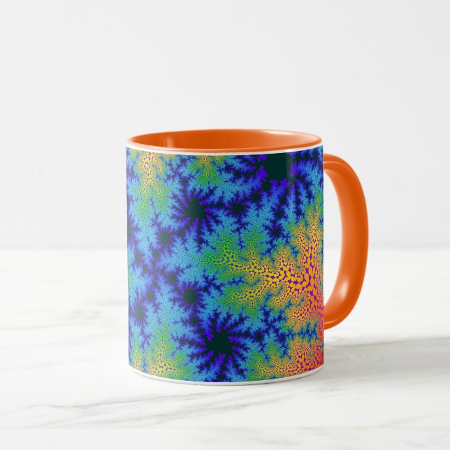 Tropical Rainbow Speckle Mug (Front Right)