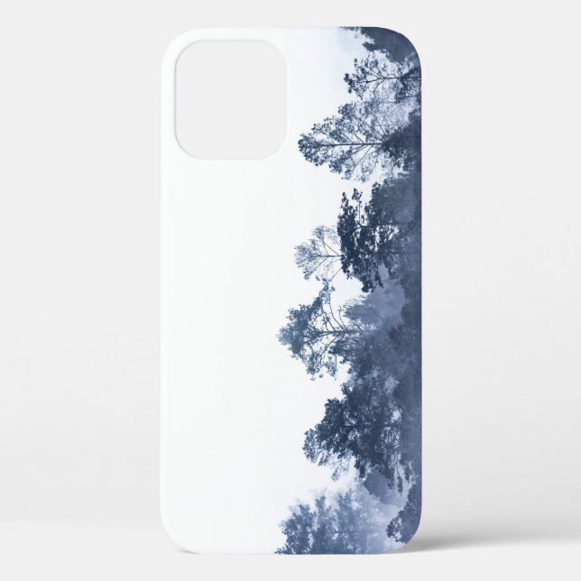 Tropical rainforest, misty silhouette, Thailand Case-Mate iPhone Case (Back)