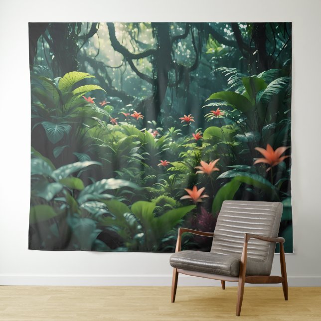 Tropical Rainforest Tapestry (In Situ (Horizontal))
