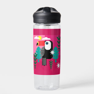 Tropical Rainforest Toucan Water Bottle