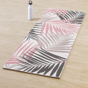 Tropical Retro #9 (Beachy Vibes) #palms #decor Yoga Mat