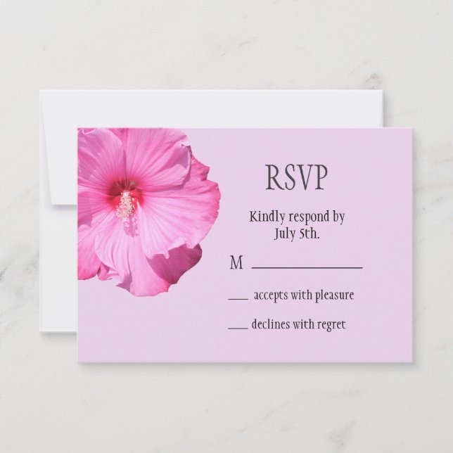 Tropical RSVP (purple) (Front)