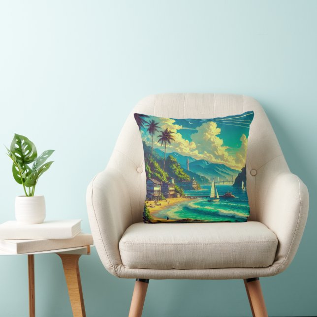 Tropical Ryukyu Dreams Cushion (Chair)