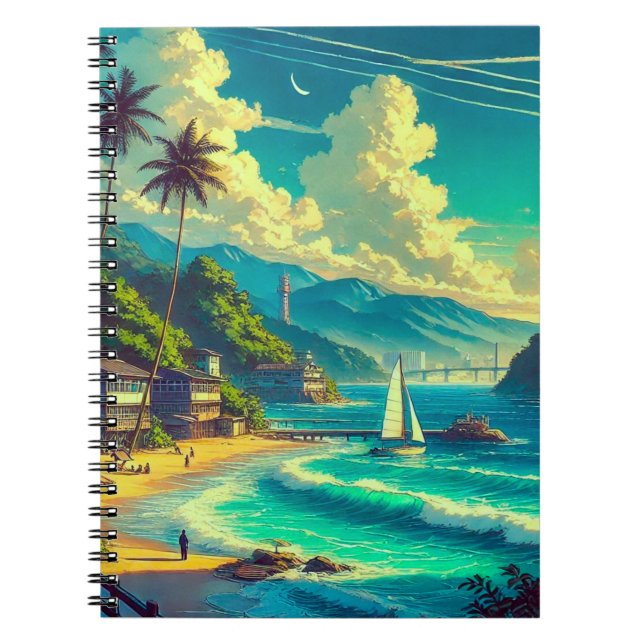 Tropical Ryukyu Dreams Notebook (Front)