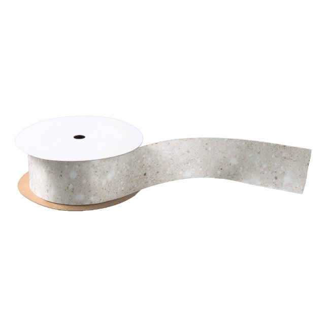 Tropical Sand Glitter   Satin Ribbon (Spool)