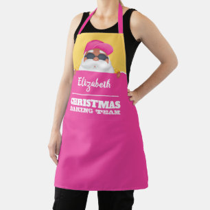 Tropical Santa Personalised Custom Apron