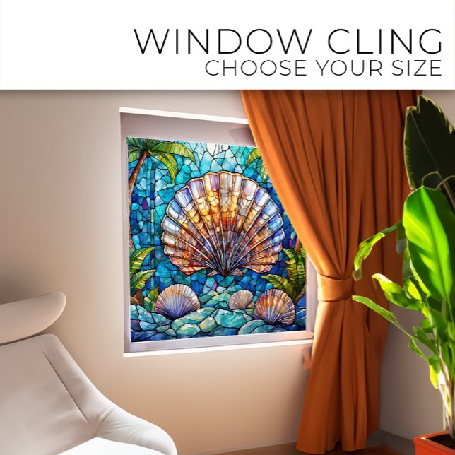 Tropical scallop Stained glass art (Creator Uploaded)