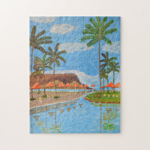 Tropical Scene Puzzle 