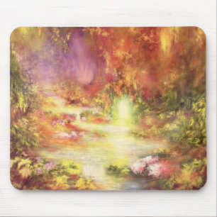 Tropical Scenery 1990 Mouse Pad