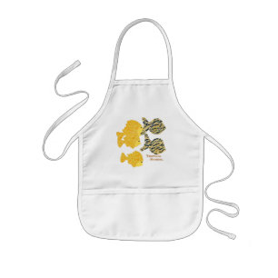 Tropical School Kids Apron