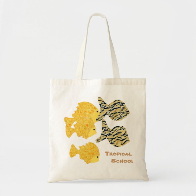 Tropical School Tote Bag (Front)
