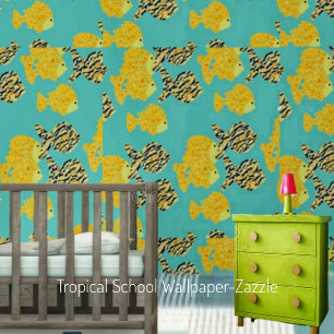 Tropical School Wallpaper