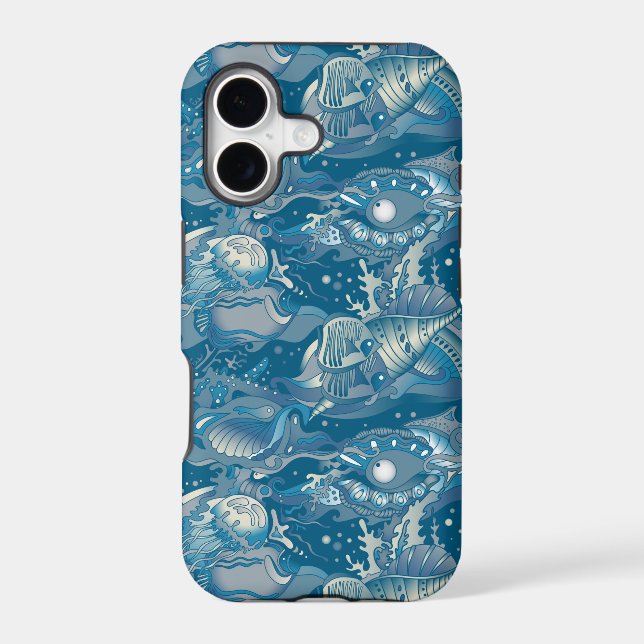 Tropical Sea Pattern (Back)