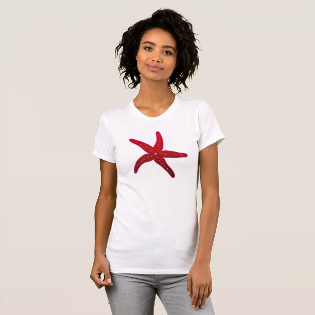 Tropical Sea Starfish T-Shirt (Front Full)