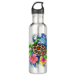 Tropical Sea Turtle 710 Ml Water Bottle