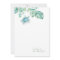 Tropical Sea Turtle Wedding Thank You Cards