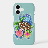 Tropical Sea Turtles Case-Mate iPhone Case