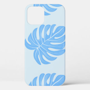 Tropical seamless ethnic pattern with exotic leave iPhone 12 case