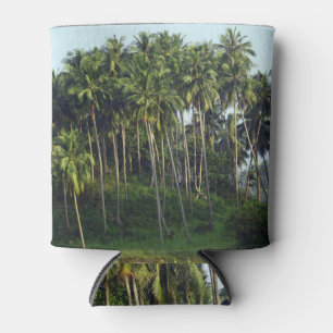 Tropical Serenity: Coconut Trees Vista Can Cooler