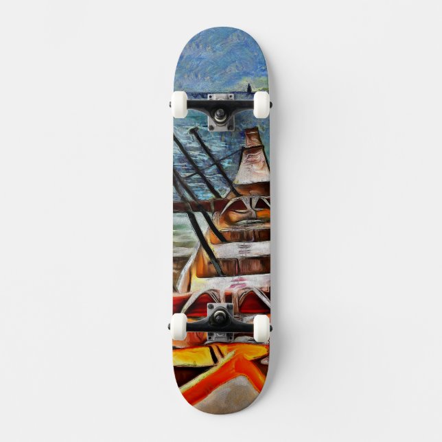 Tropical Series Skateboard (Front)