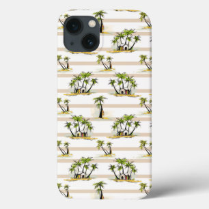 Tropical Shack And Palms iPhone 13 Case