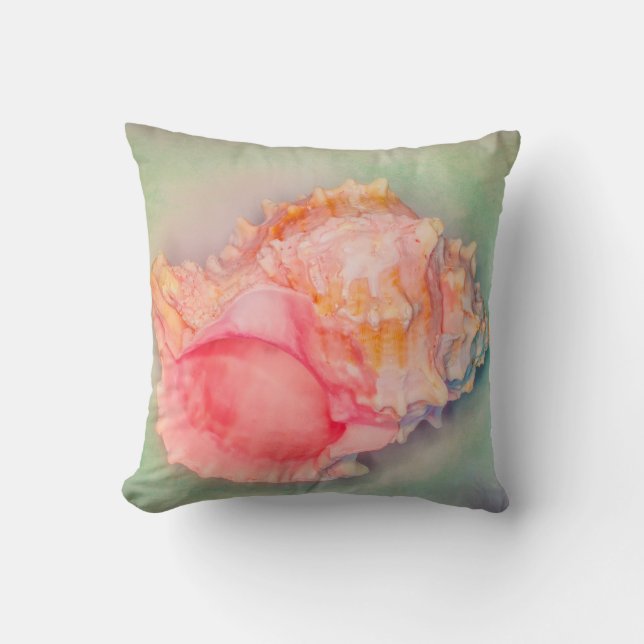Tropical Shell Cushion (Front)