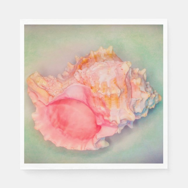 Tropical Shell Napkin (Front)