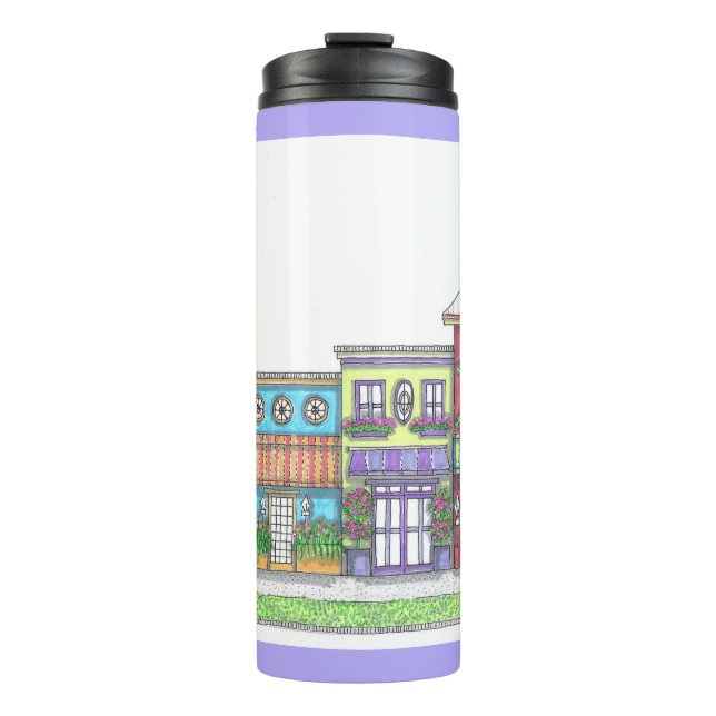Tropical Shops Thermal Tumbler (Front)