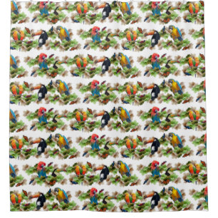 Tropical Shower Curtain