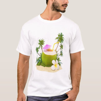 Tropical Sip, Instant Vacation T-Shirt