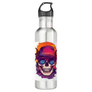 Tropical Skull Vibe 710 Ml Water Bottle