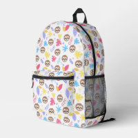 Tropical Sloth & Leaves Pattern