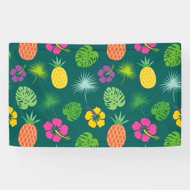 Tropical Smoothie Art Banner (Horizontal)