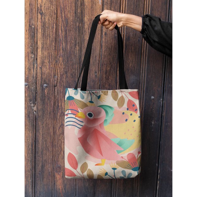 Tropical Songbird In Paradise Tote Bag (Creator Uploaded)