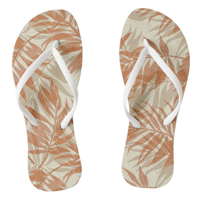 Tropical Spa Coordinates- Areca Palms Hawaiian Jandals (Footbed)
