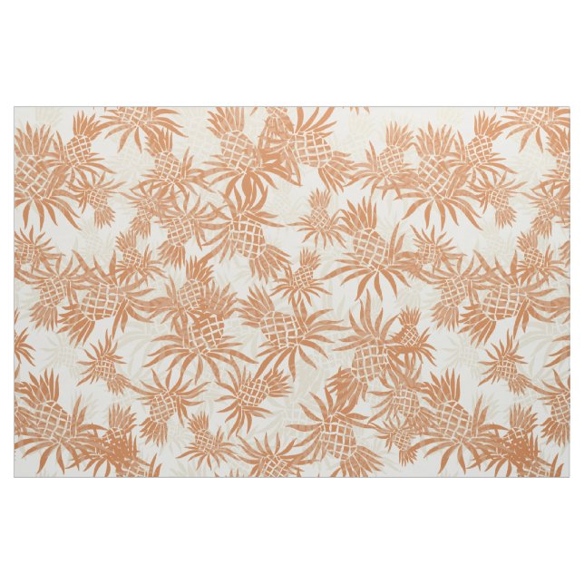 Tropical Spa Coordinates- Pineapple Camo Hawaiian Fabric (Fat Quarter)