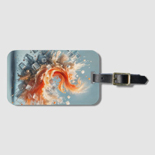Tropical Splash Luggage Tag