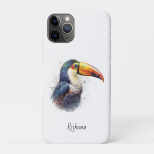 Tropical Splendour Toucan, custom Case-Mate iPhone Case