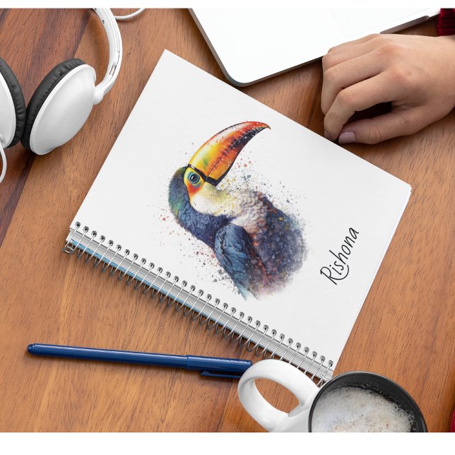 Tropical Splendour Toucan, custom  Notebook (Creator Uploaded)