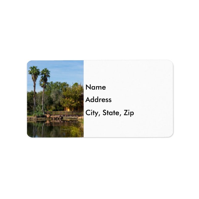 Tropical Springs Paradise Label (Front)