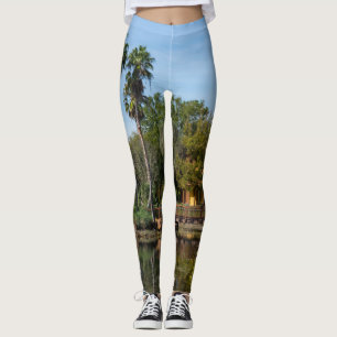 Tropical Springs Paradise Leggings