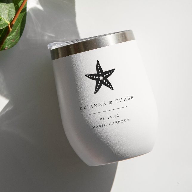 Tropical Starfish Beach Destination Wedding Favour (Creator Uploaded)