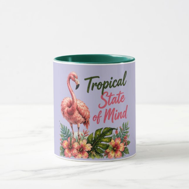 Tropical State of Mind | Beach Vibes Summer Mug (Center)