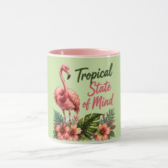 Tropical State of Mind | Beach Vibes Summer Mug (Center)