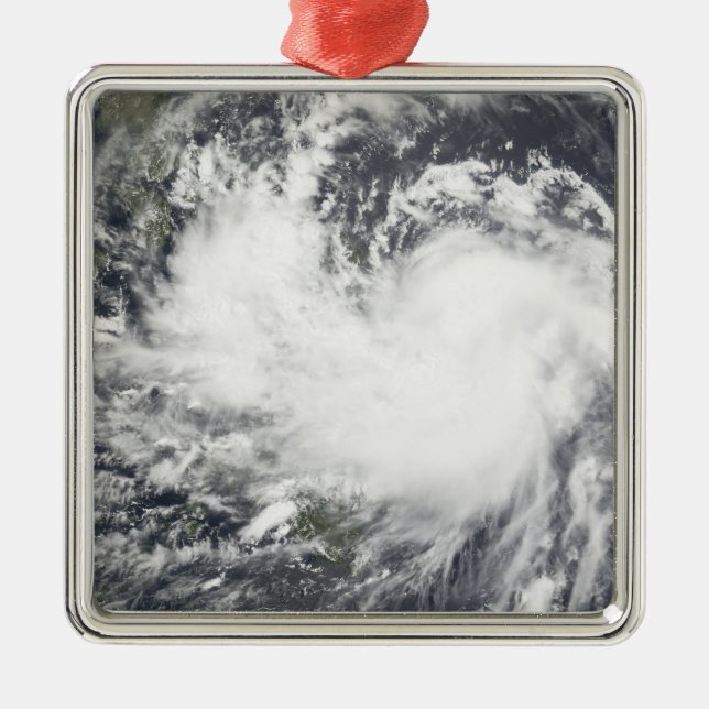 Tropical Storm Chanchu 2 Metal Tree Decoration (Front)
