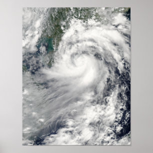 Tropical Storm Chanthu Poster
