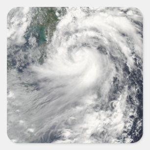 Tropical Storm Chanthu Square Sticker